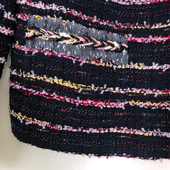 Talbots Tweed Multi Color Jacket Sz 16p - Picture 3 of 4